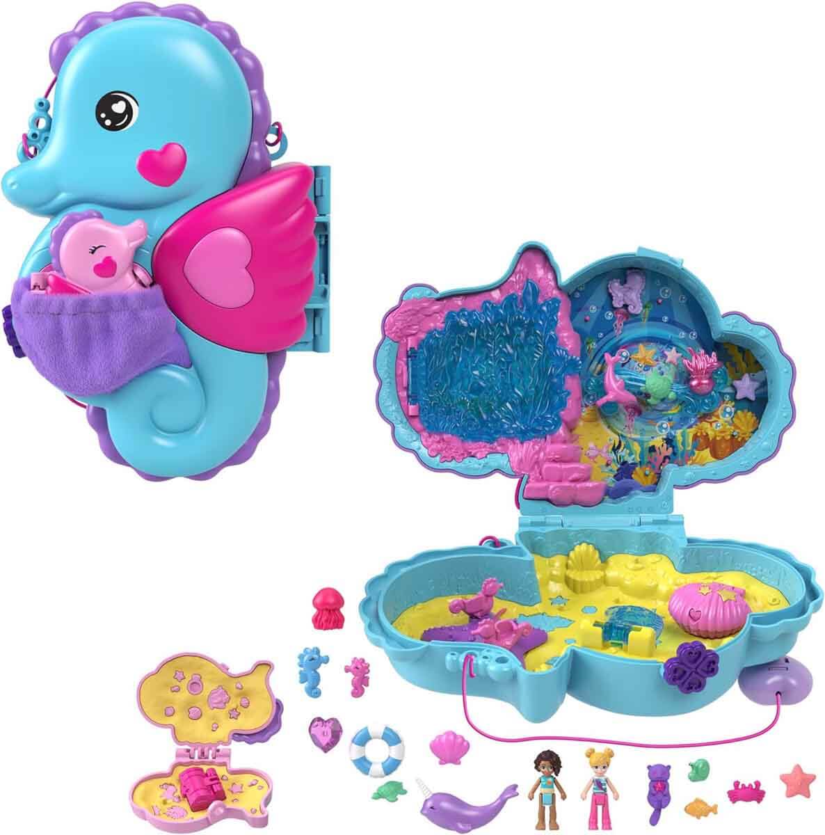 Polly Pocket Çanta Olabilen Micro Oyun Setleri GKJ63 - Momma
