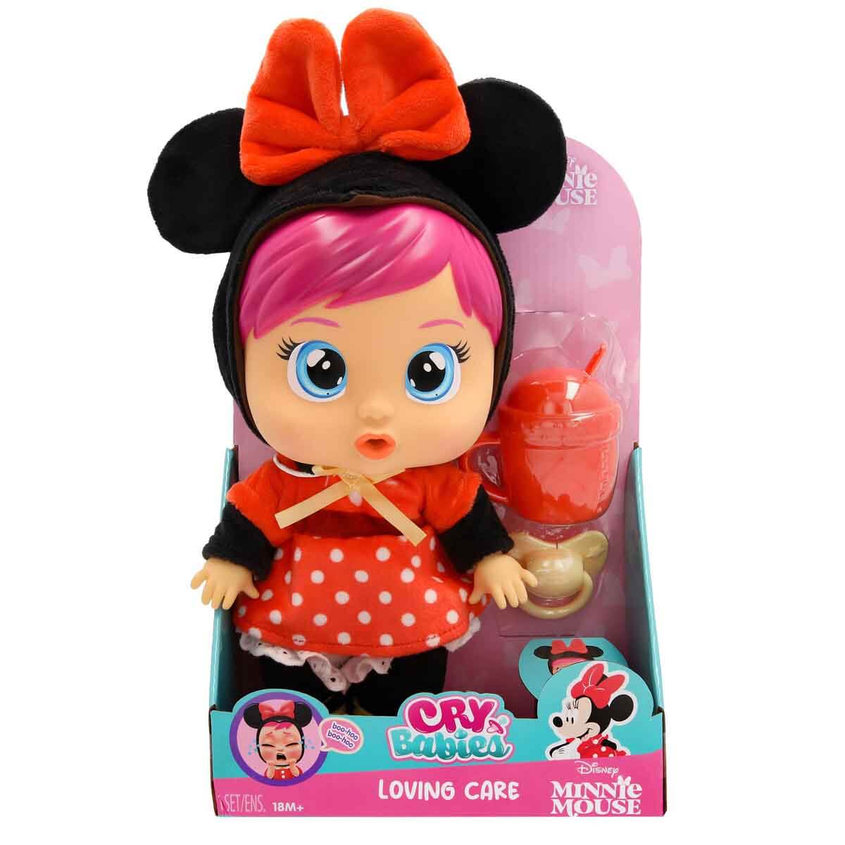Cry Babies, Loving Care Kristal, bambola piange lacrime vere con accessori del dottore, per bambini di 18+ mesi - Imc toys - Spesa e Risparmio