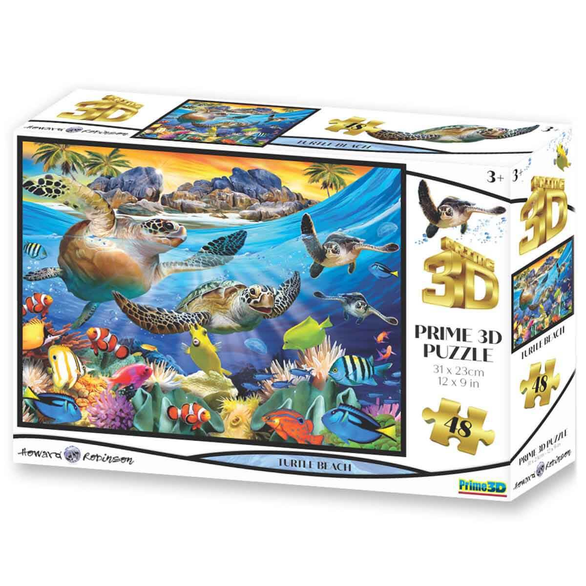 undefined - 9439d_48_Parca_3D_Puzzle:_Kaplumbaga_Plaji.jpg
