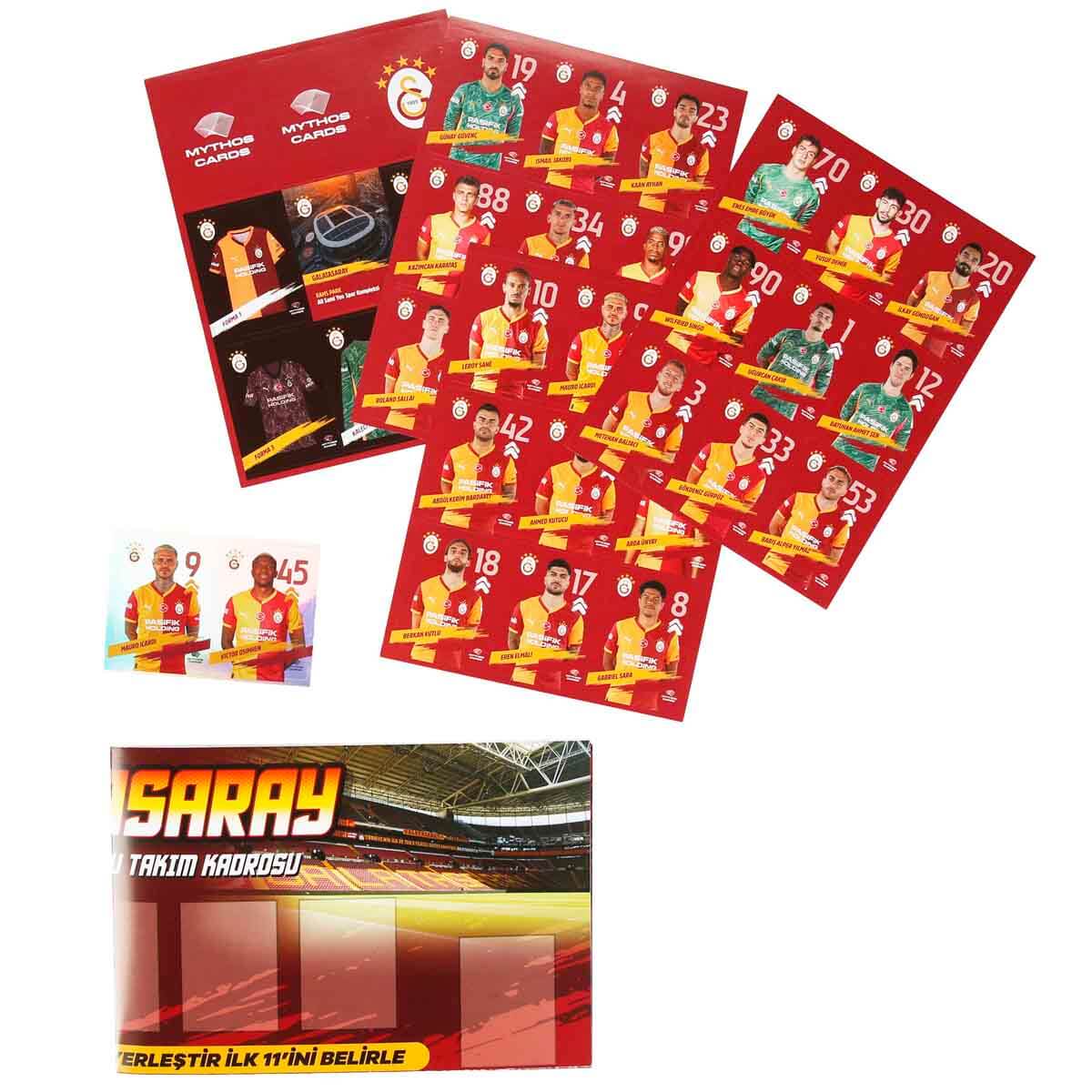 Galatasaray The Giants 2025-26 Sezonu Poster ve Çıkartma Seti