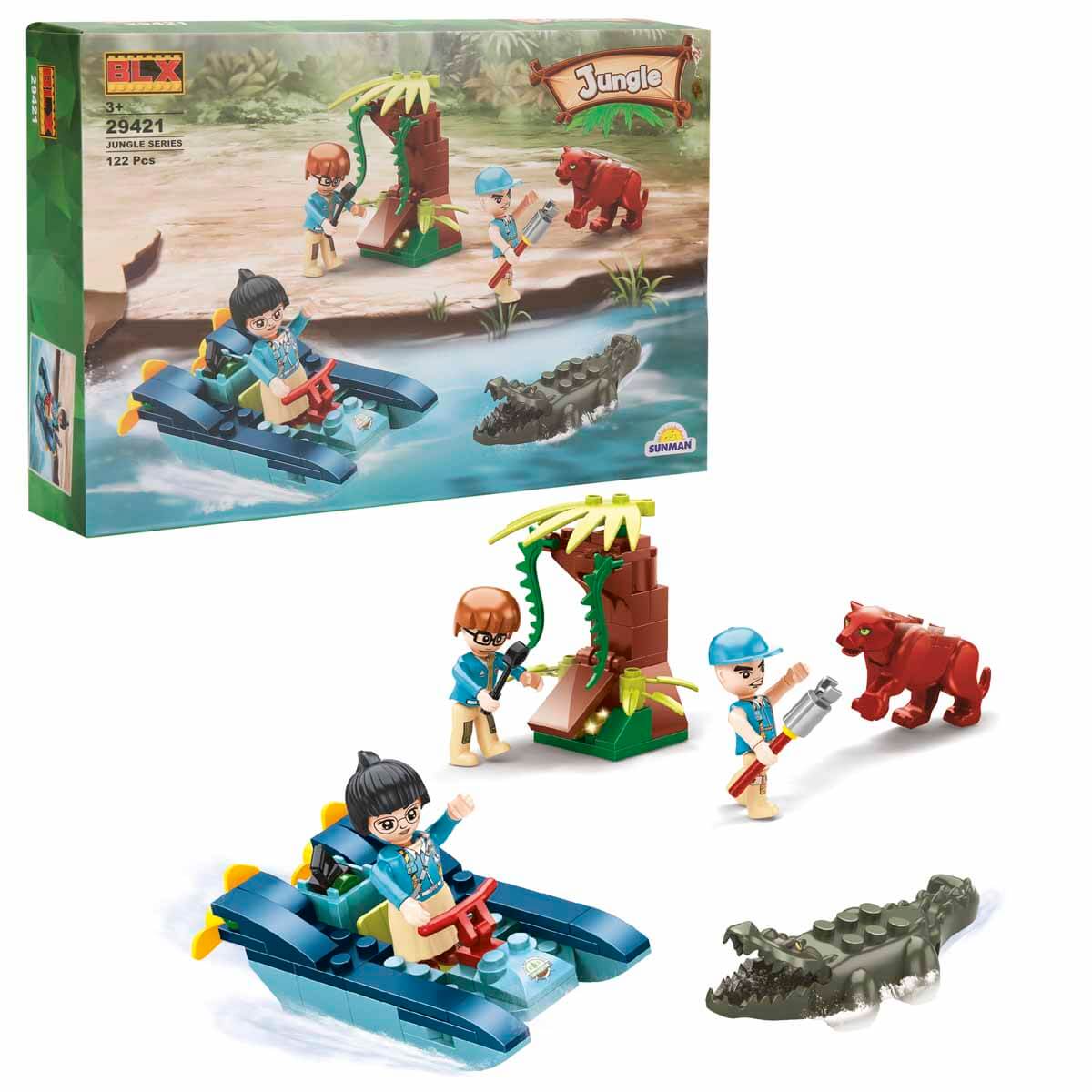 BLX Jungle Vahşi Doğa Keşif Ekibi 29421 | Toyzz Shop