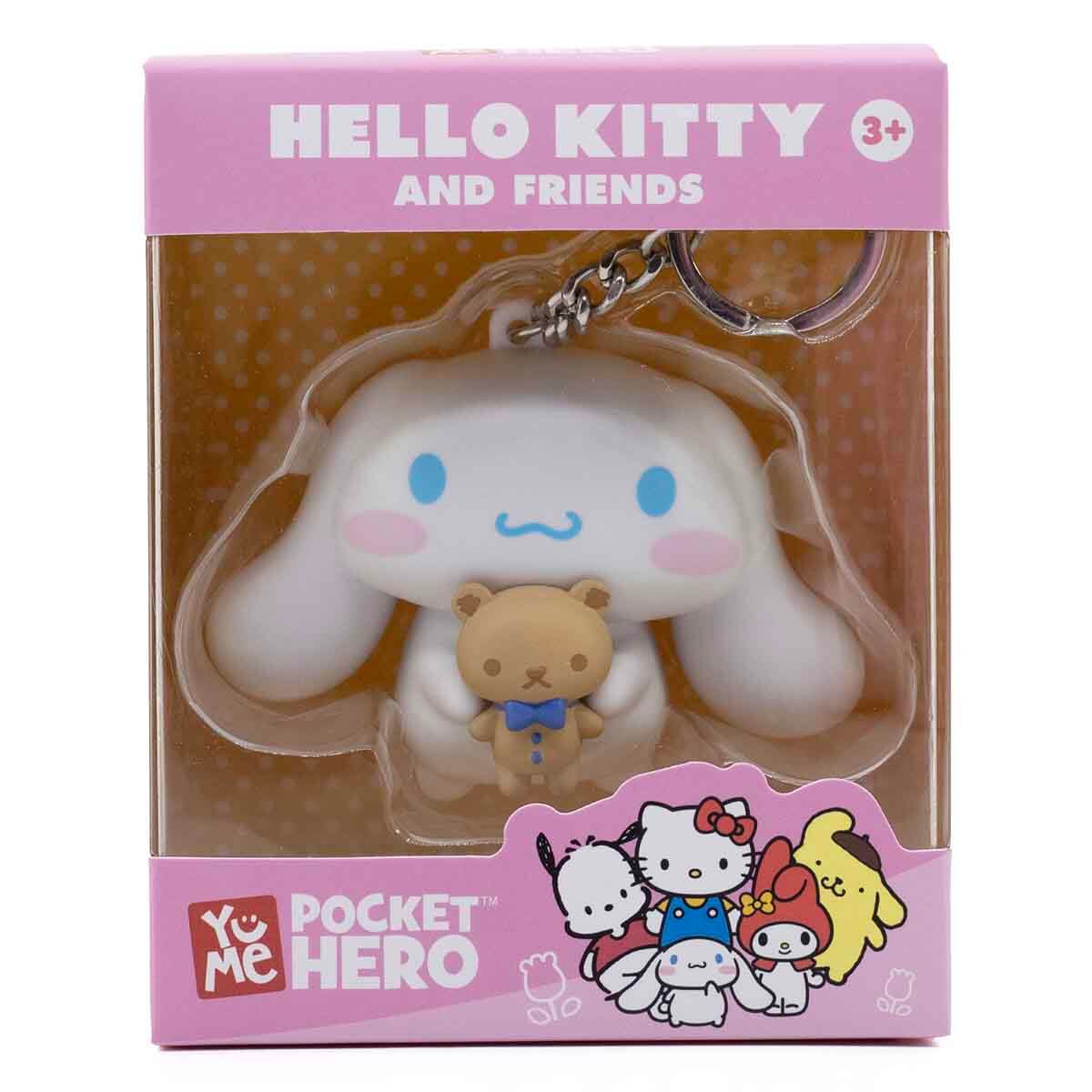 Hello Kitty & Friends Pocket Hero Serisi Anahtarlık - Mavi