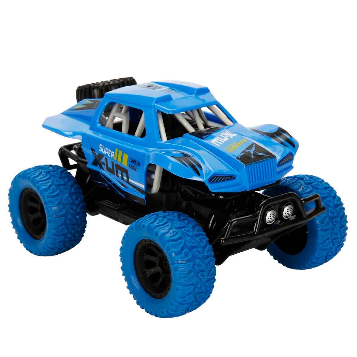 Sesli ve Işıklı Sürtmeli Arazi Aracı - Turuncu | Toyzz Shop