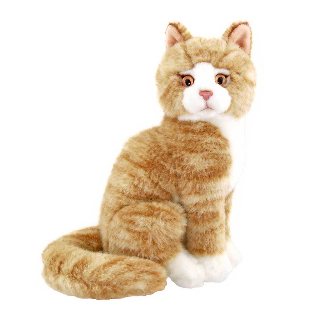 undefined - 9665f_Oturan_Krem_Pelus_Kedi_22_cm..jpg