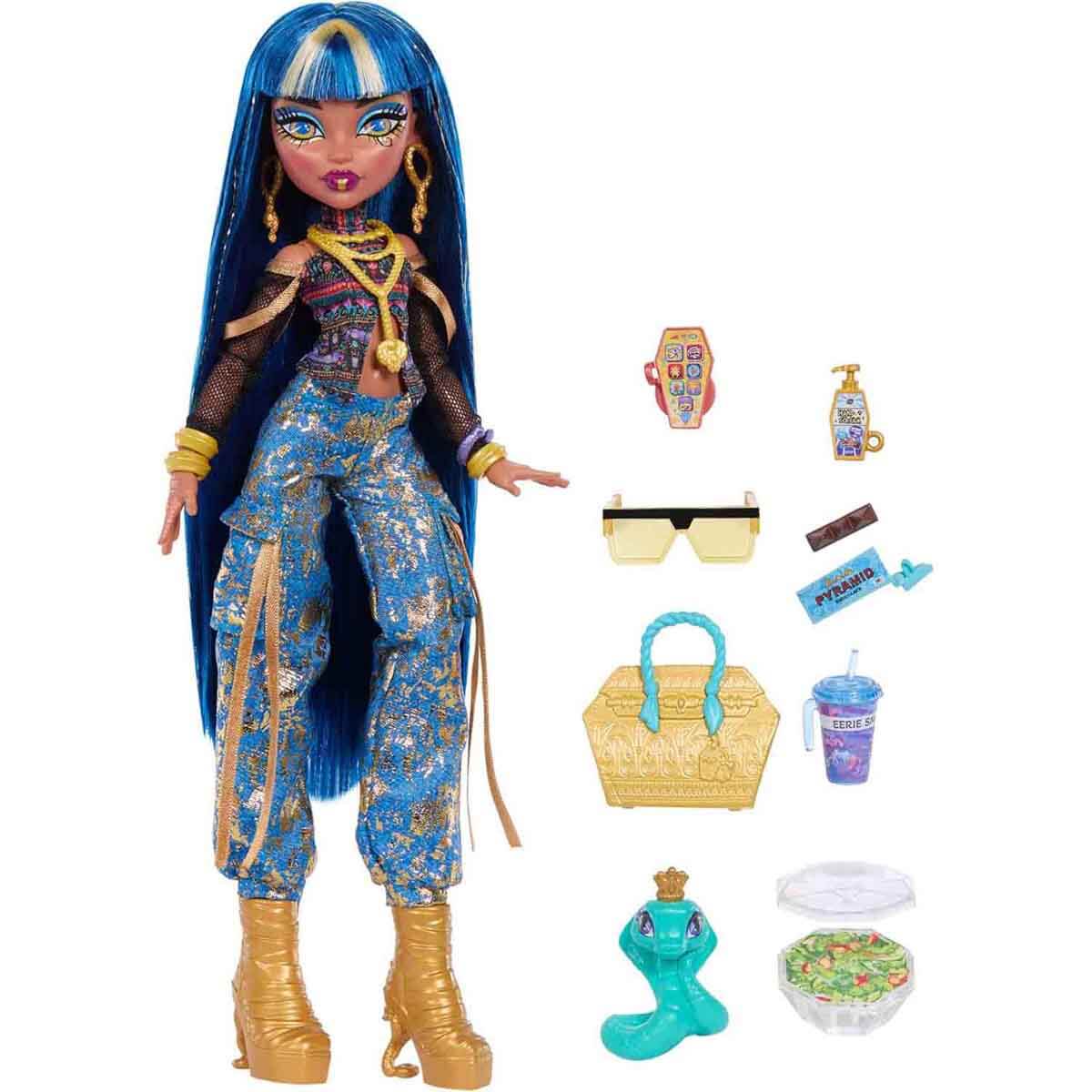 Monster High Ana Karakter Bebekler HPD53 - Pantolonlu Cleo Denile