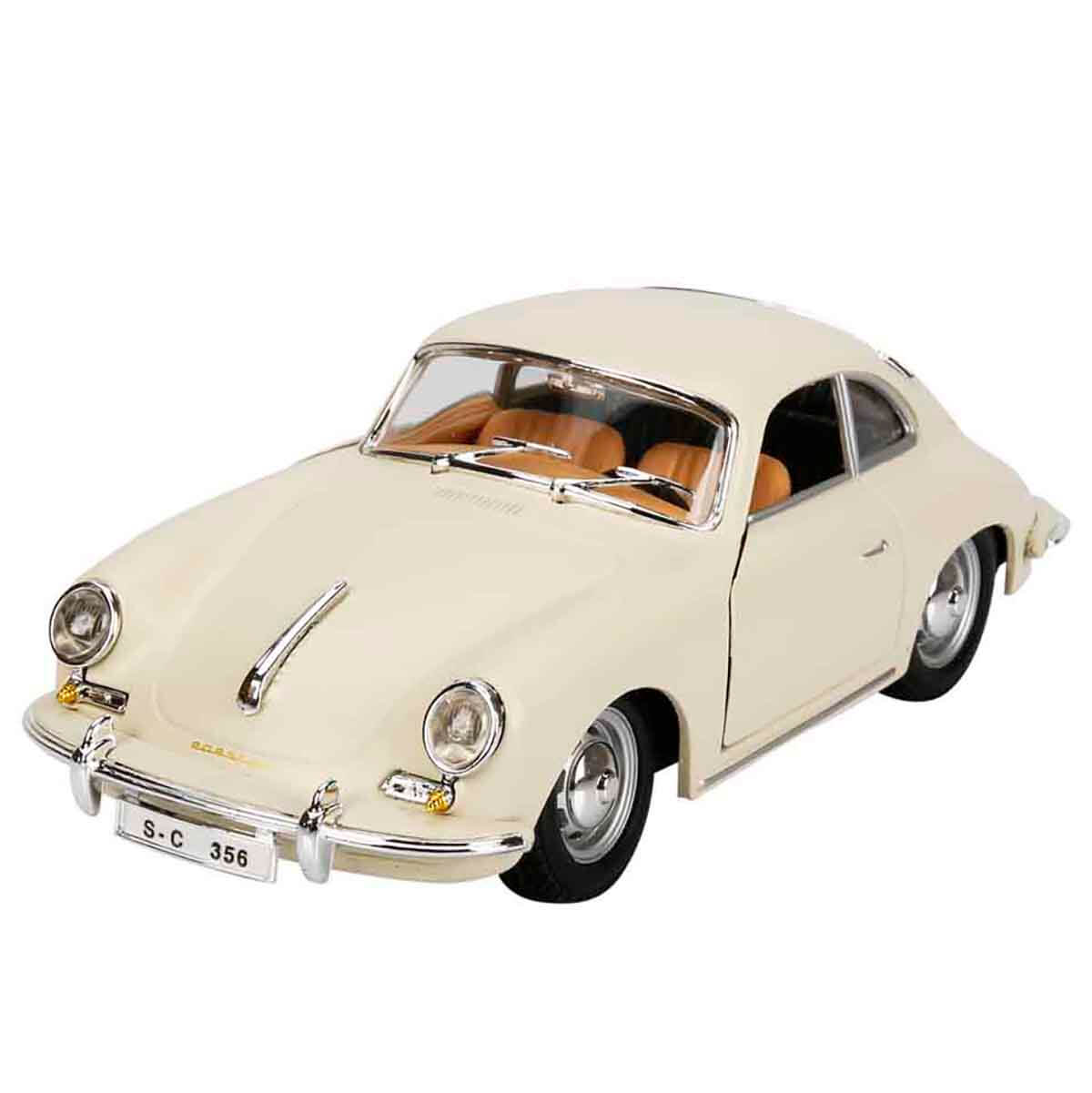 1:24 Porsche 356B Coupe 1961 Araba - Krem | Toyzz Shop