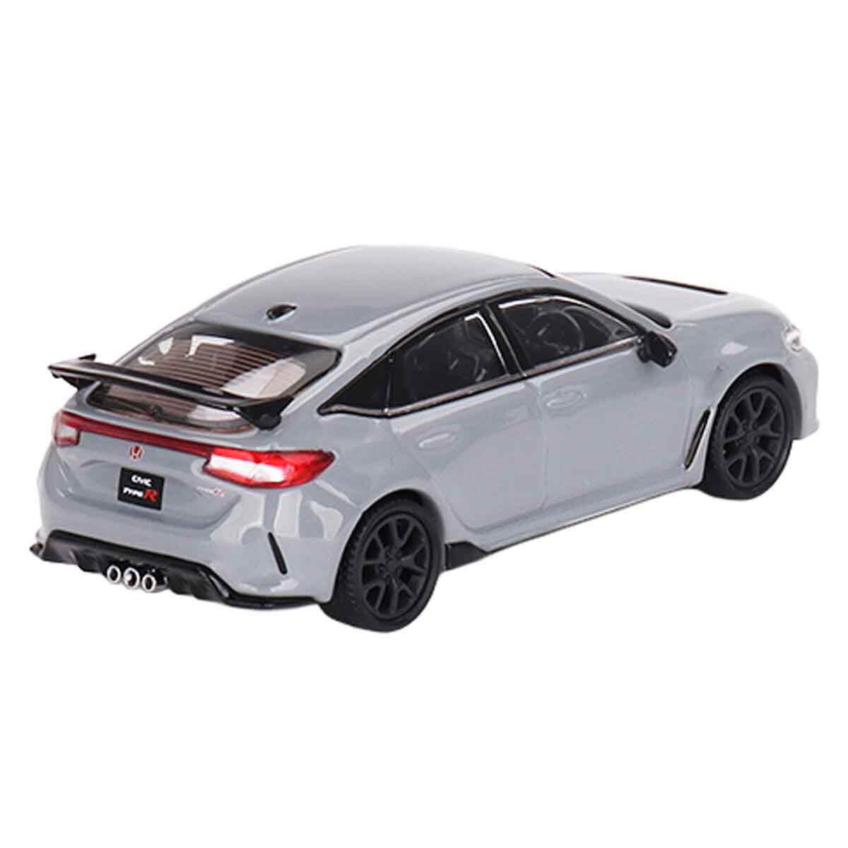 1:64 Mini GT Honda Civic Type R Sonic Gray Pearl Diecast Model