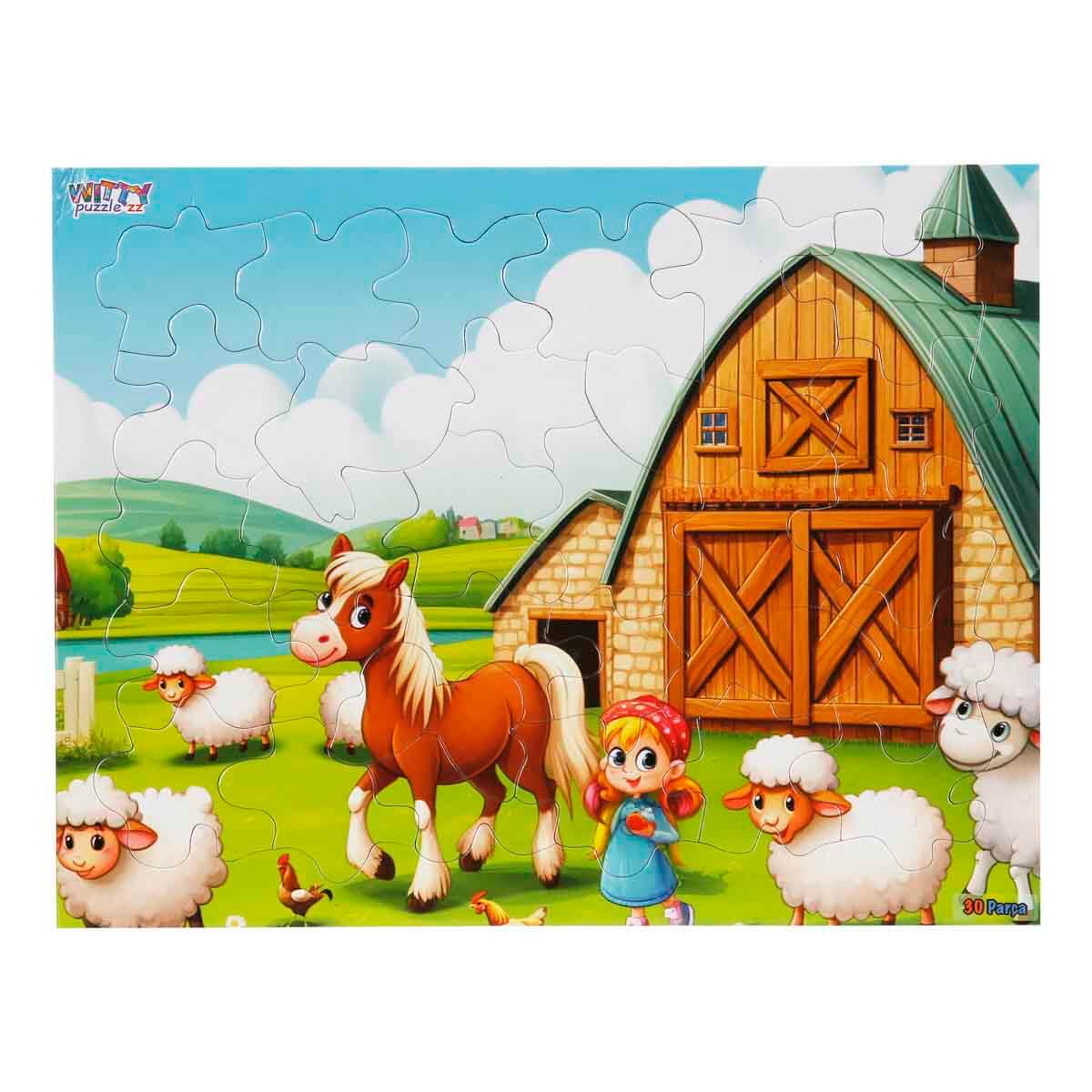 undefined - 96b60_30_Parca_Puzzle:_Kucuk_Kiz_ve_Ciftlik_Hayvanlari.jpg