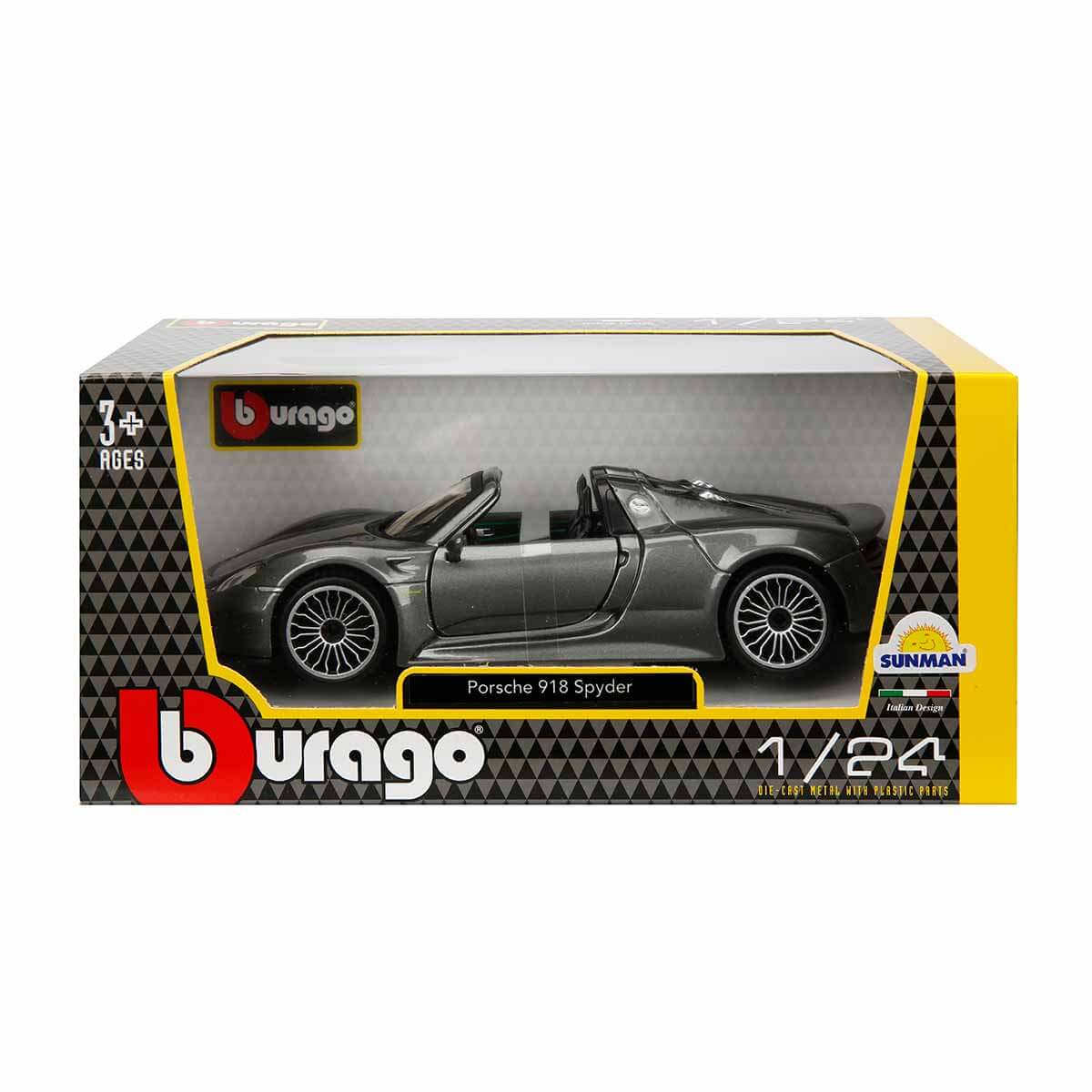 1:24 Porsche 918 Spyder Model Araba - Kırmızı | Toyzz Shop
