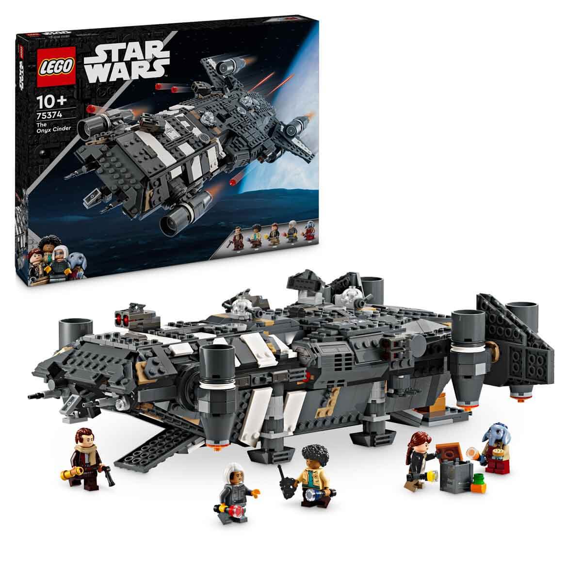 starvel　スターウォーズ　ブラックシリーズ　ジオノーシスセット LEGO Star Wars: Skeleton Crew Onyx Cinder Uzay Aracı Seti 75374