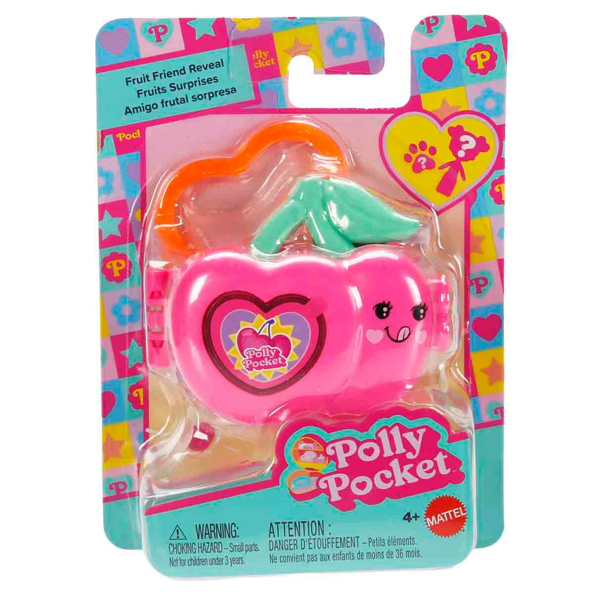 Polly Pocket Meyve Temalı Sürpriz Set JKC86 - Şeftali Jkc87