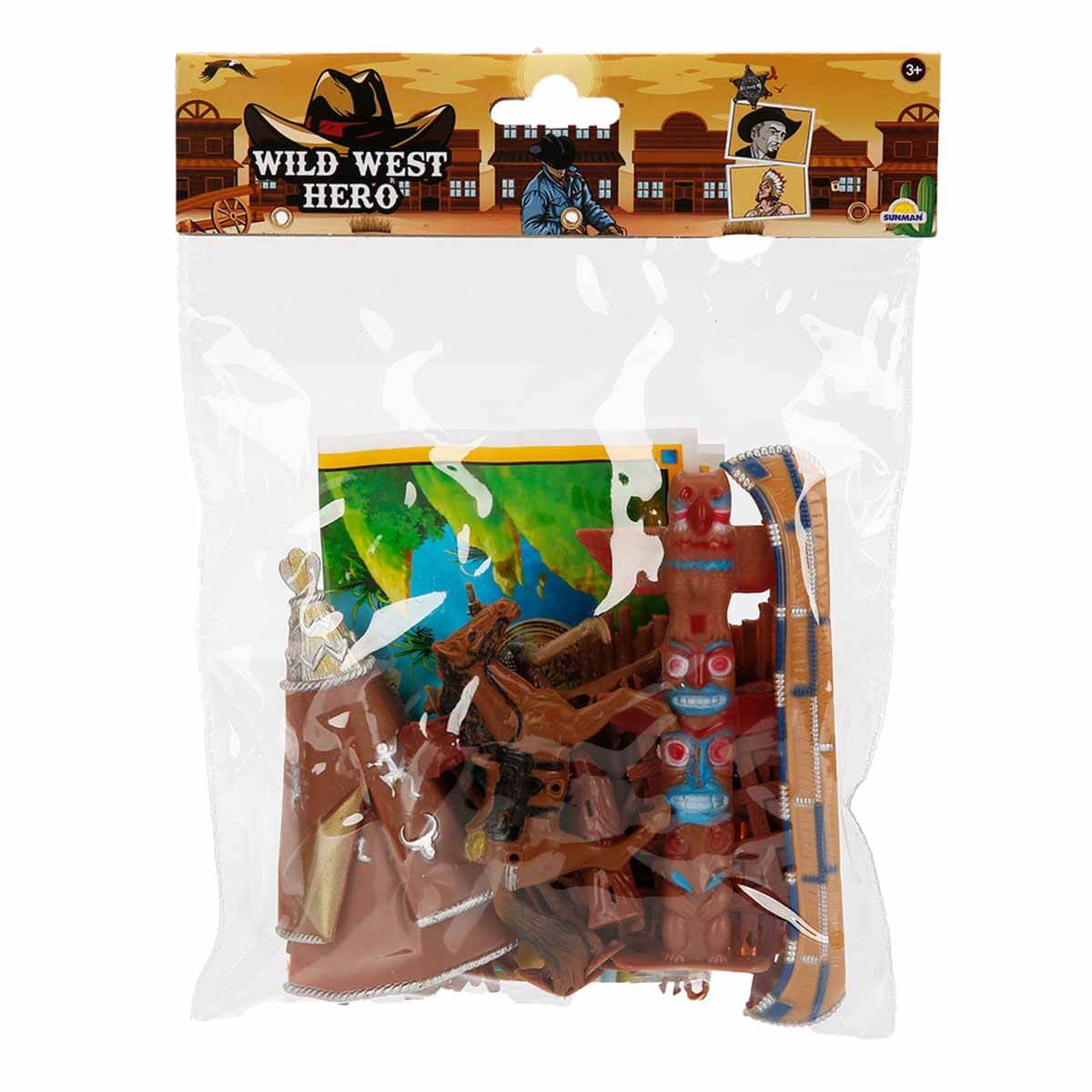 Kovboy Figürleri Oyun Seti - Arabalı-Çadırlı Set | Toyzz Shop