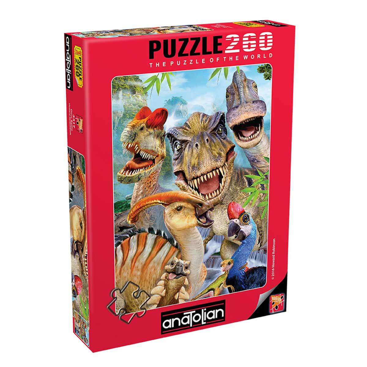 260 Parça Puzzle : Dino Selfie | Toyzz Shop