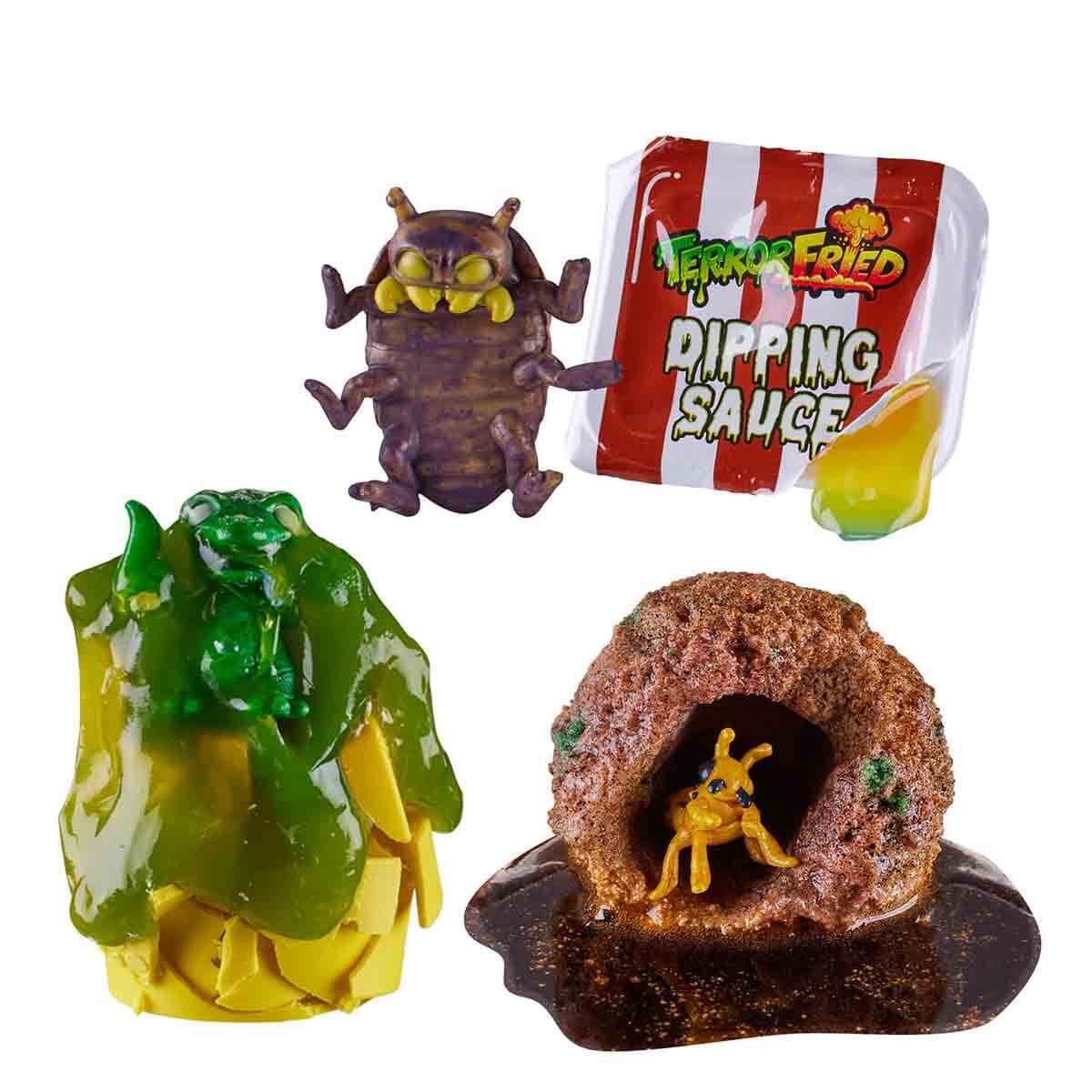 Terror Fried 4'lü Orta Menü ve 3'lü Sürpriz Figür Paketi | Toyzz Shop