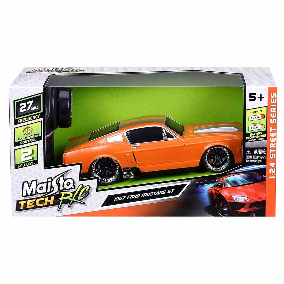1:24 1967 Ford Mustang Gt Uzaktan Kumandalı Araba | Toyzz Shop