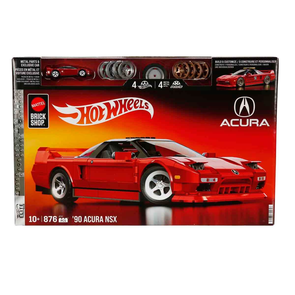 Hot Wheels Elite Serisi '90 Acura NSX Araba Yapım Seti 876 Parça