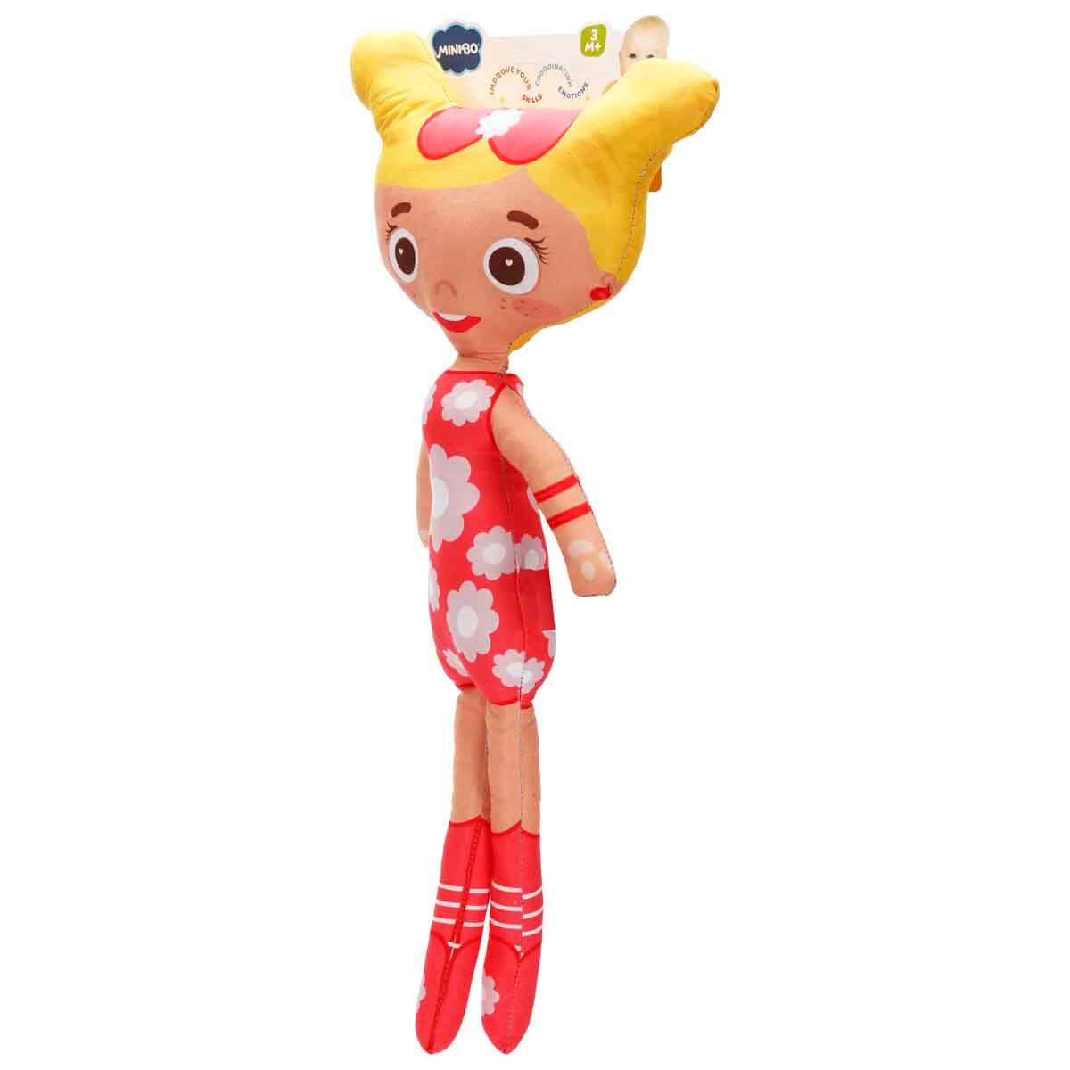 Minibo İlk Model Bebeklerim 50 cm - Mavi Yıldız Desenli | Toyzz Shop