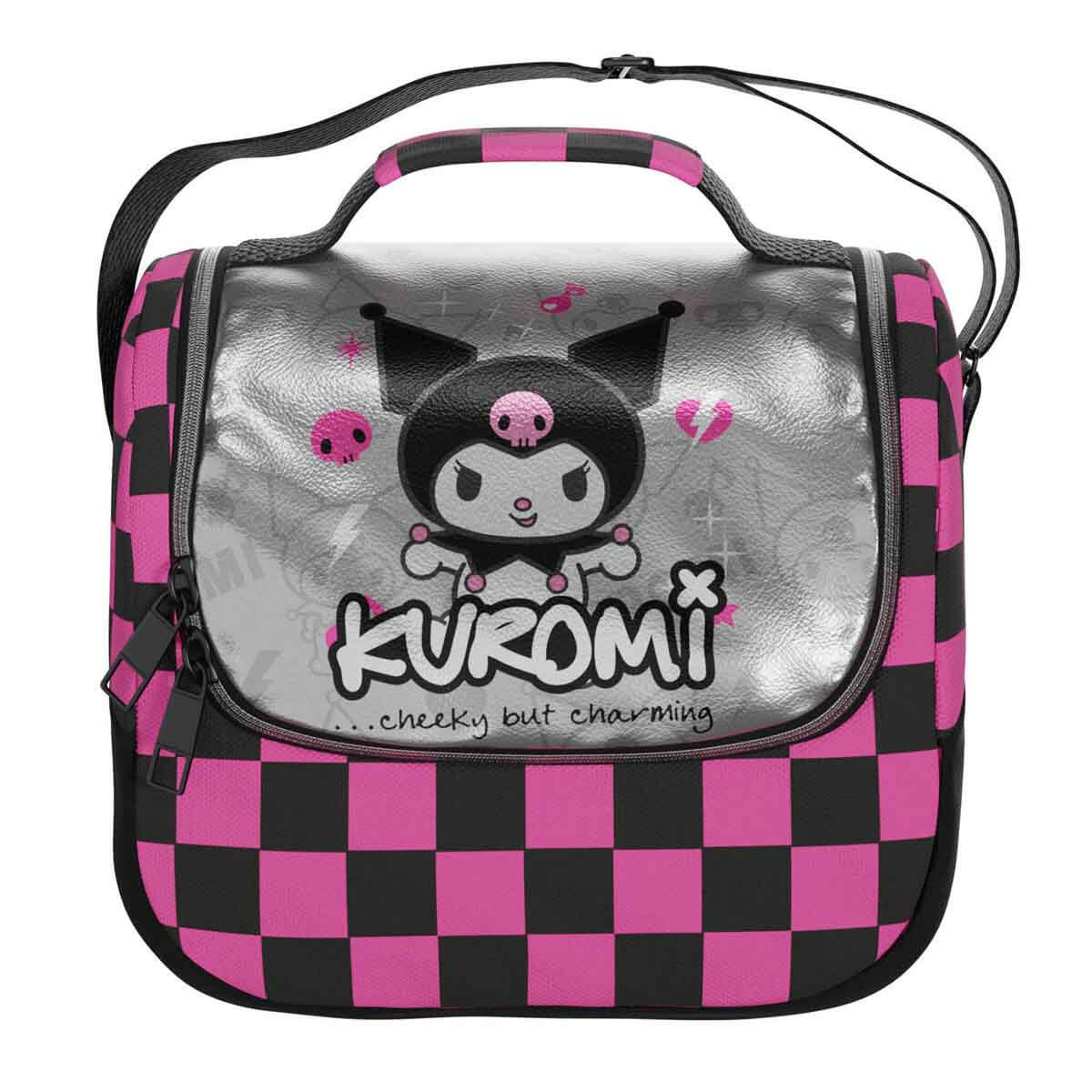 Kuromi Dama Desenli Beslenme Çantası 3178 | Toyzz Shop