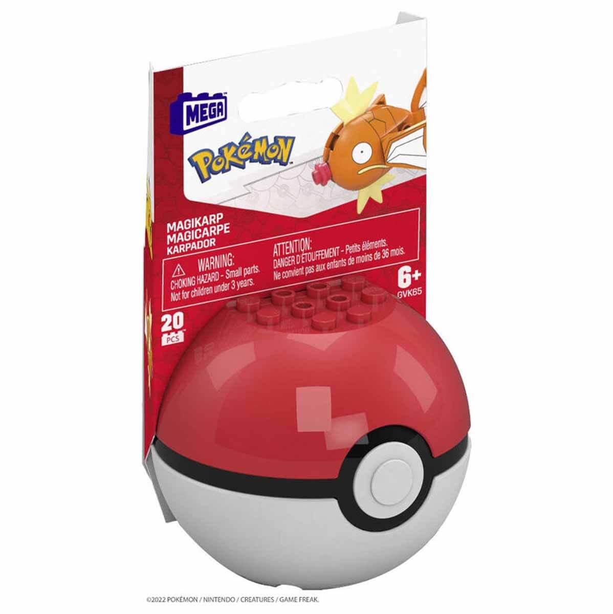 ぽぽ MEGA Pokemon - Yap ve Oyna Figürler Poke Ball Serisi GFC85