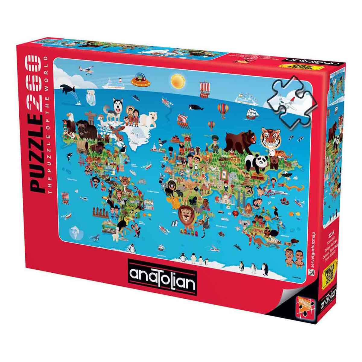 undefined - a09b9_260_Parca_Puzzle__Karikatur_Dunya_Haritasi.jpg