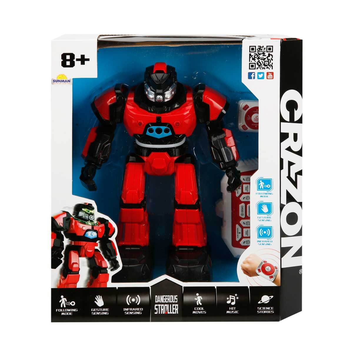 undefined - a1010_Uzaktan_Kumandali_Crazon_Fonksiyonlu_Robot.jpg