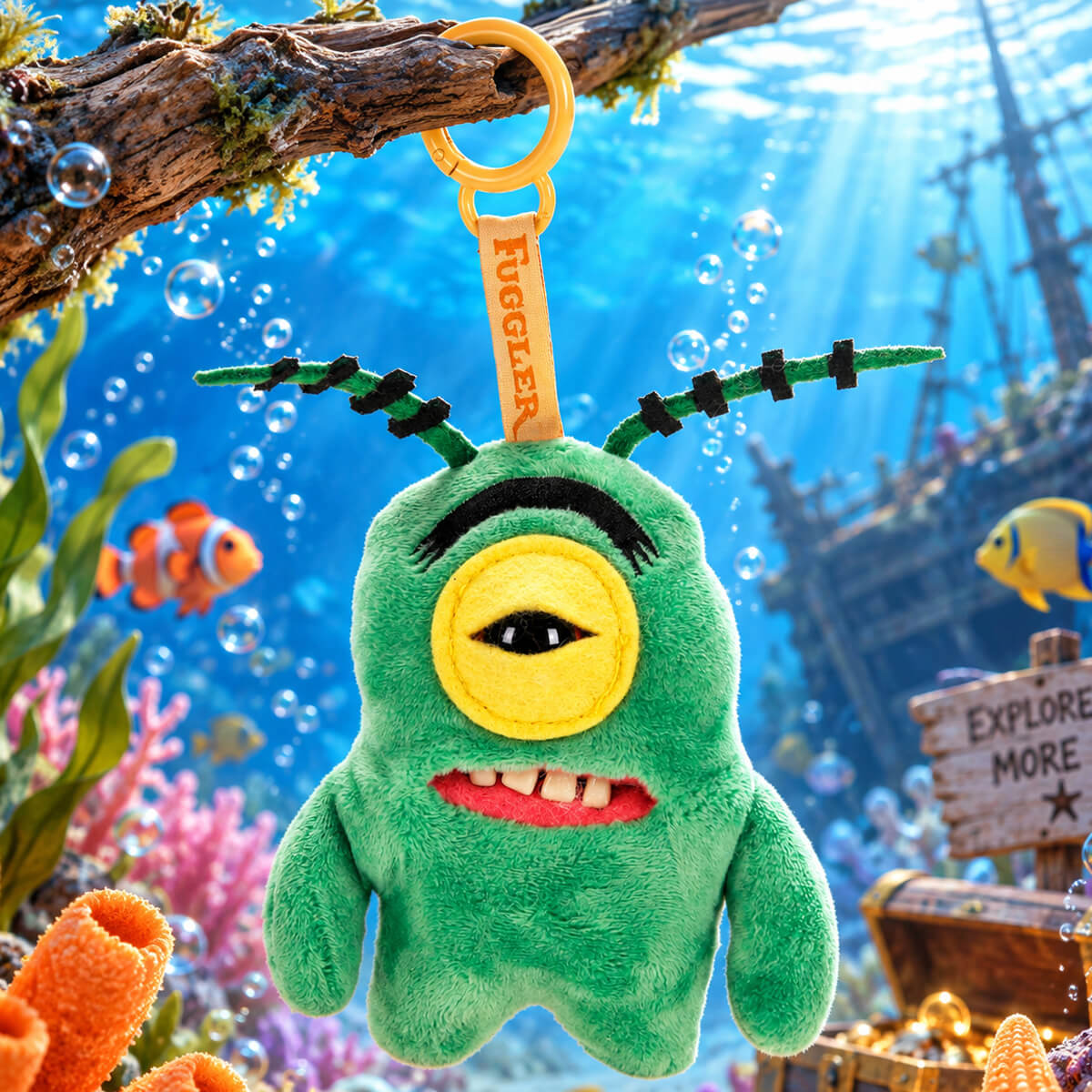 undefined - a1526_Fuggler_SpongeBob_SquarePants_Pelus_Anahtarlik_S1.jpg