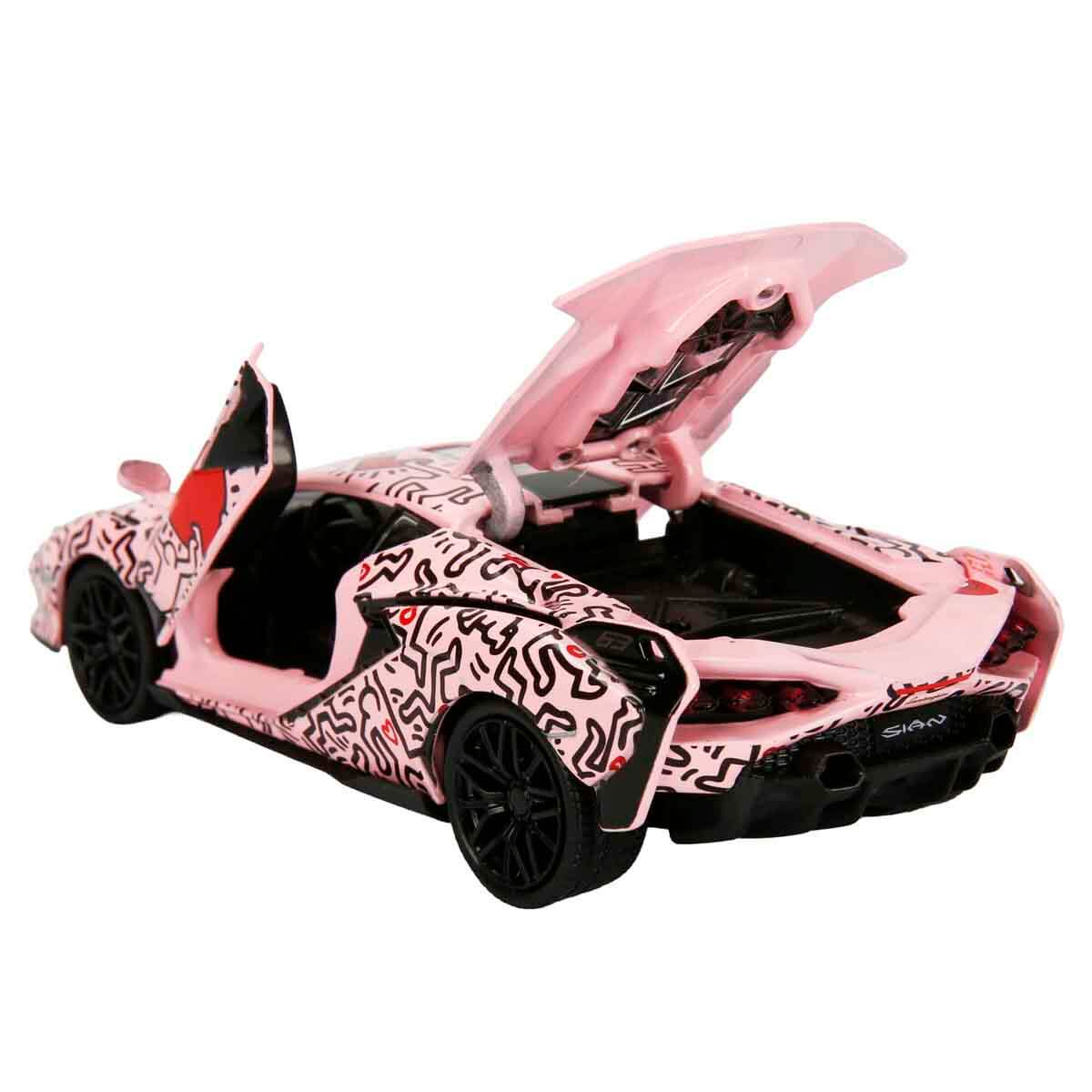 1:32 Sesli ve Işıklı RMZ Hobby Keith Haring Serisi Die Cast Çek