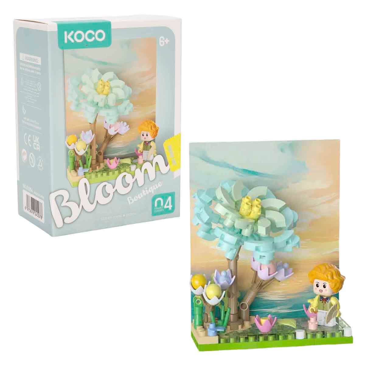KOCO Bloom Boutique Stamen Scene Serisi Mini Bahçe - Gül 159 Parça