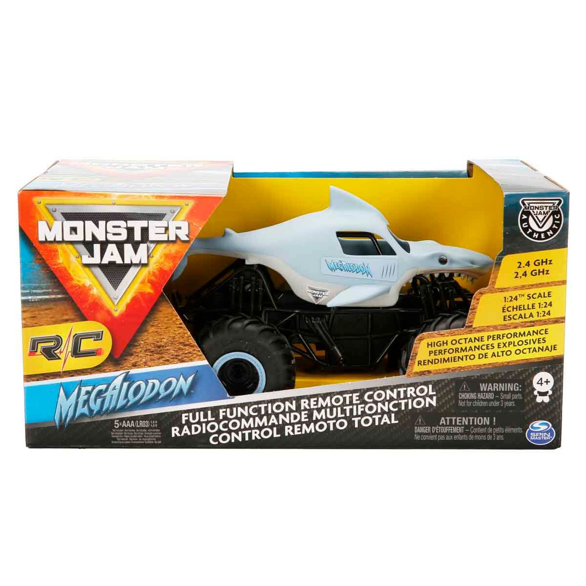 Monster Jam MEGALODON ミニカー 1:24 Monster Jam Megalodon Uzaktan Kumandalı Araba | Toyzz Shop
