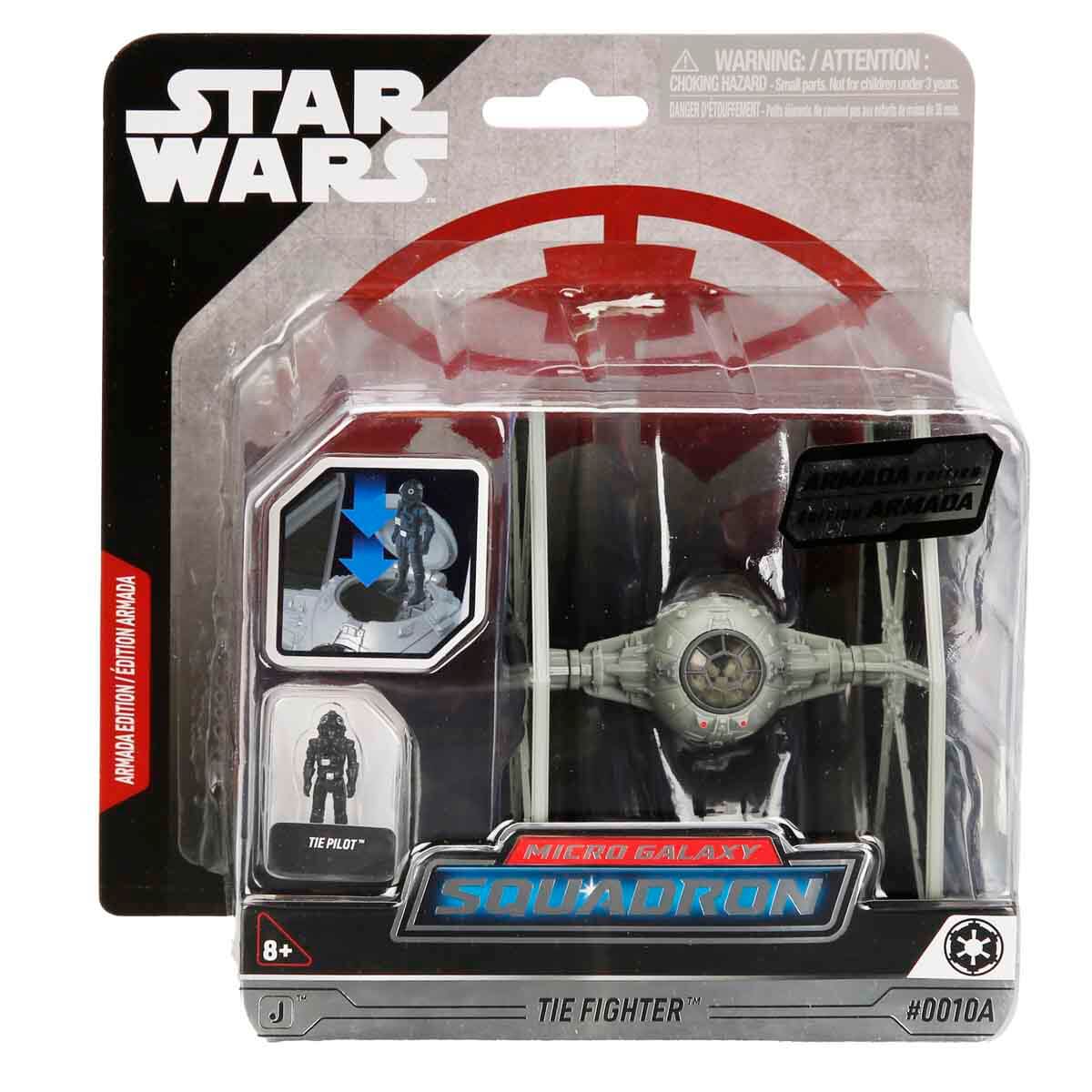 Star Wars Micro Galaxy Squadron Figür ve Araç Seti SW/J0002 - Dark