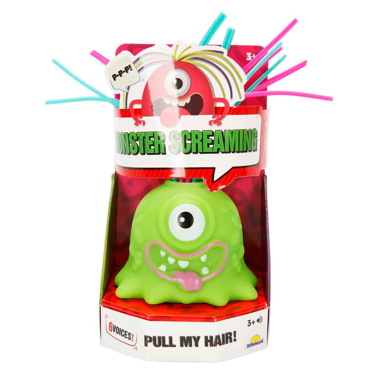 Sesli Monster Screaming Çığlık Atan Canavar - Yeşil | Toyzz Shop