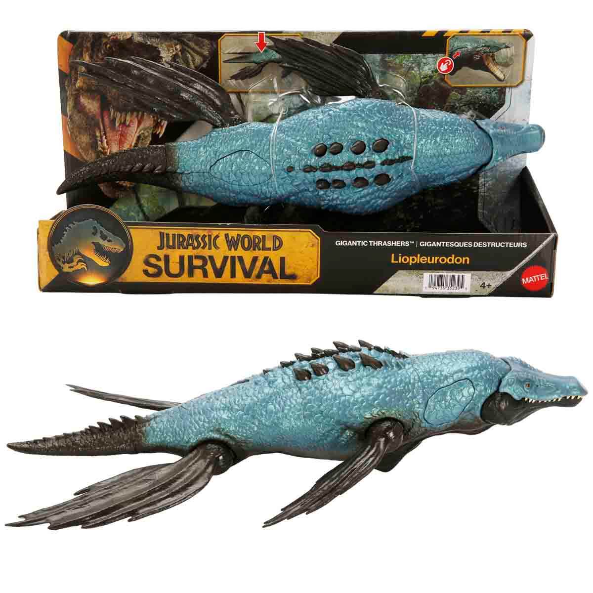 田栩宁 LANCASTER Jurassic World İz Sürücü Dinozor Figürü Film Serisi 33 cm JGB92