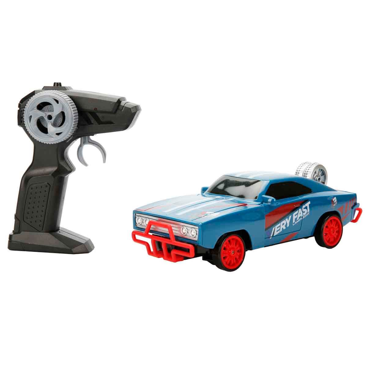 Işıklı USB Şarjlı Yedek Tekerlekli Uzaktan Kumandalı Drift Arabası
