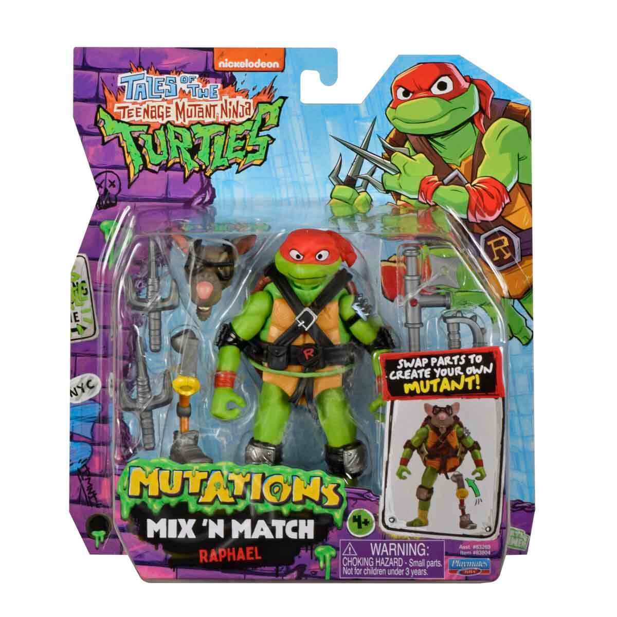 Teenage Mutant Ninja Turtles Mutations Mix N Match Raphael Figürü ...