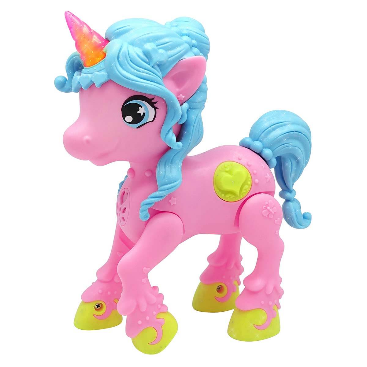 Little Unicorn Sesli ve Işıklı - Mavi Saçlı Unicorn | Toyzz Shop