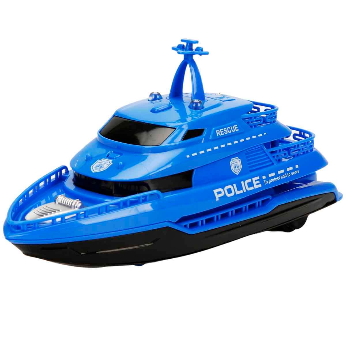Maxx Wheels Sea Rescue Sesli ve Işıklı Kurtarma Gemisi - Polis