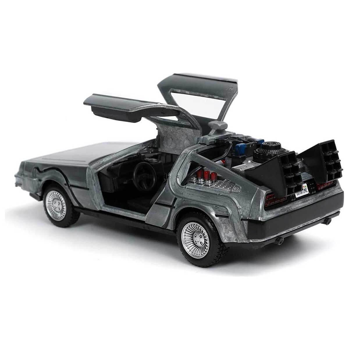 ミニカー DELOREAN BACK TO THE FUTURE TIME MACHINE Hot Toys MMS738 Back to the Future III DeLorean Time Machine