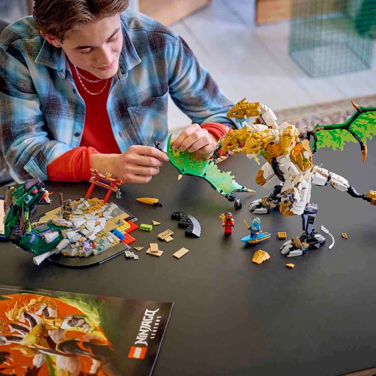 Dragon Leaderまとめ売り LEGO NINJAGO Ultra Ejderha Savaşı 71872 - 12 Yaş ve Üzeri Çocuklar