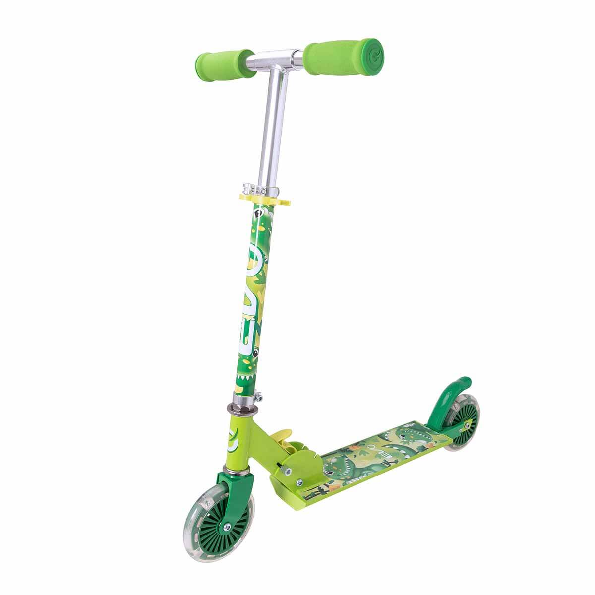 アジア　2 Evo 2 Tekerlekli Katlanabilir Dino Inline Işıklı Scooter | Toyzz Shop