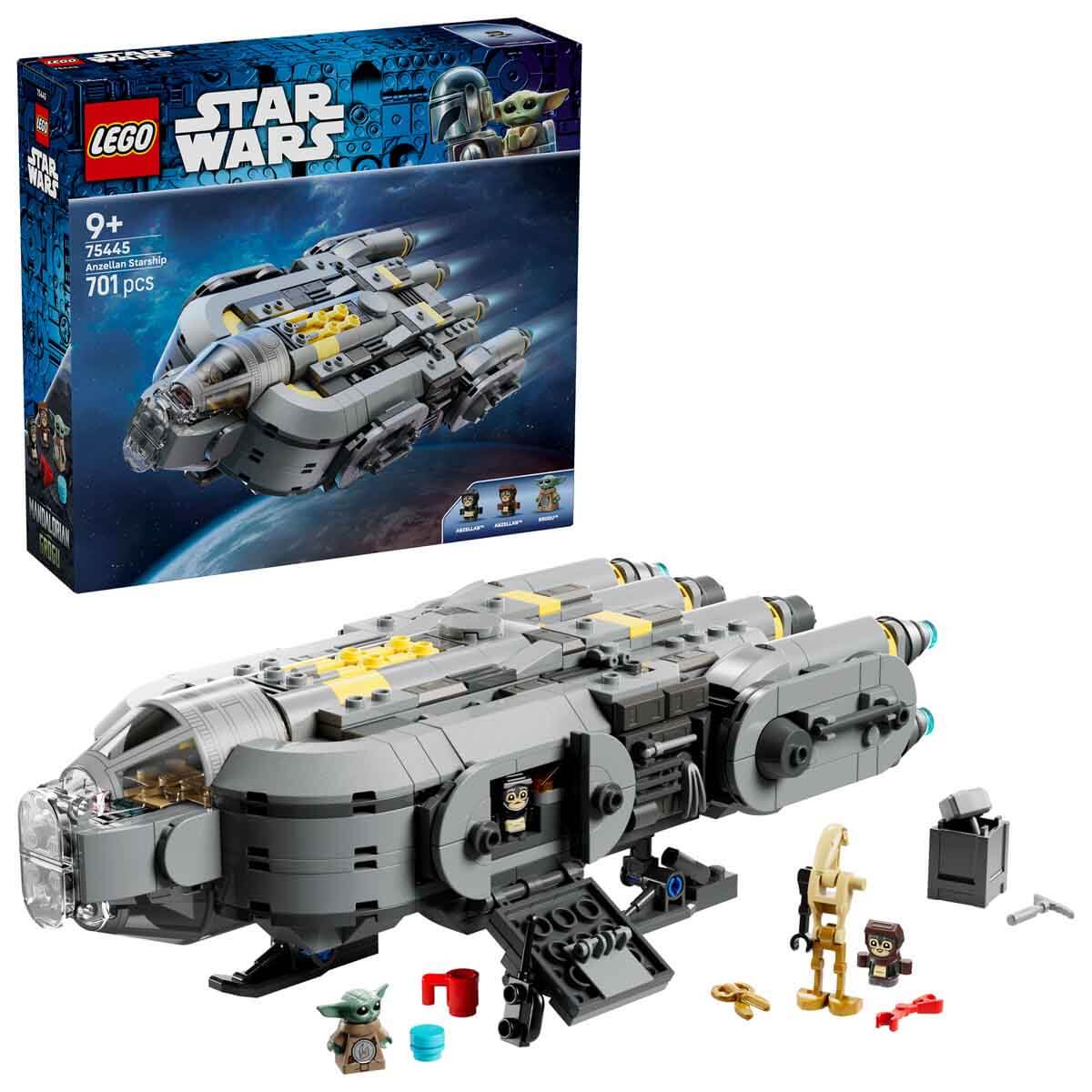 LEGO Star Wars: Mandalorian ve Grogu Anzellan Starship'i 75445 - 9