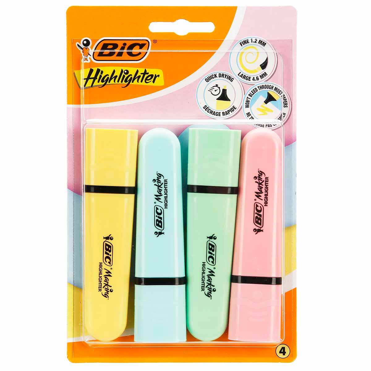 BİC PEMBE FOSFORLU KALEM BRİTE LİNER XL