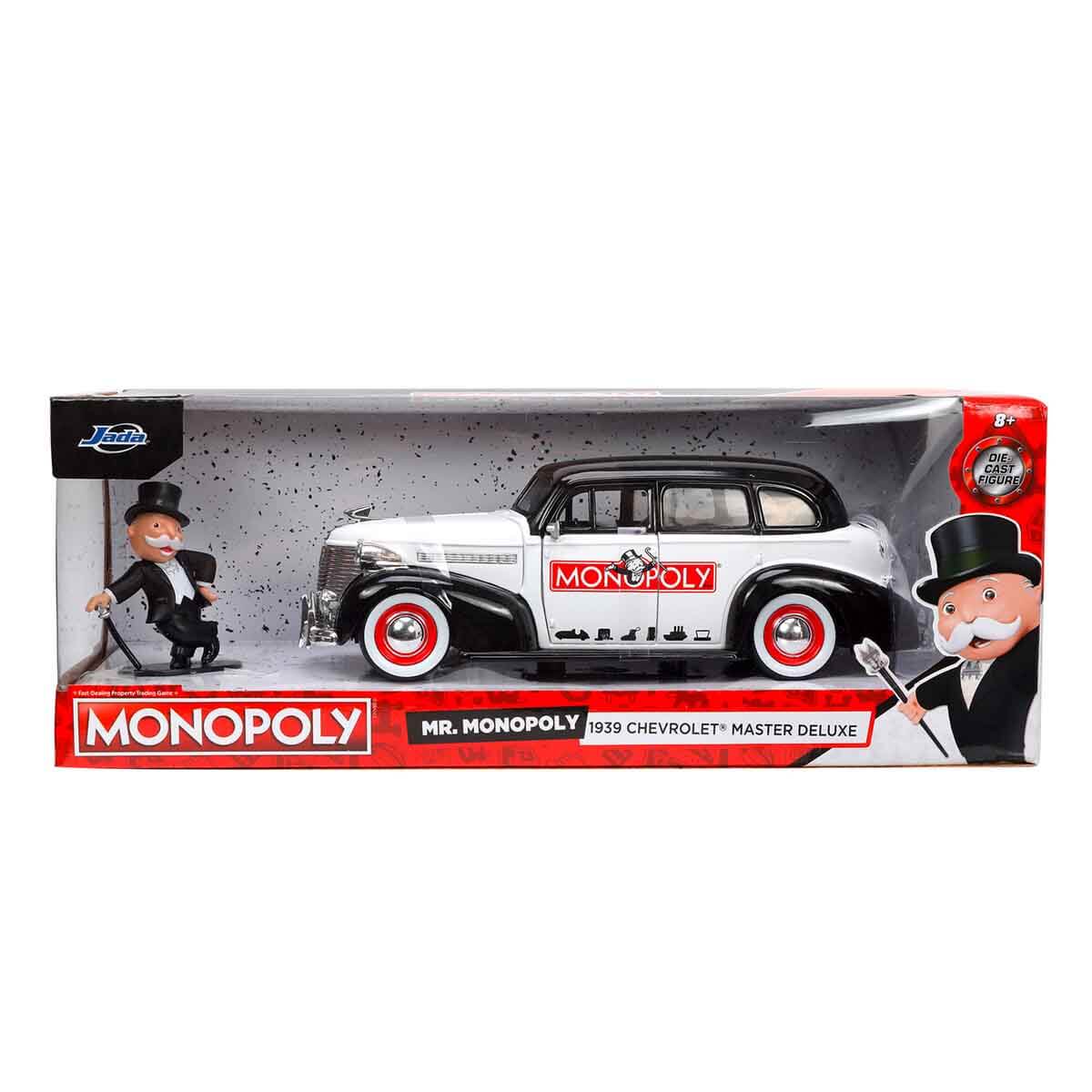 1:24 1939 Chevy Master Model Araba ve Mr. Monopoly Figür | Toyzz Shop