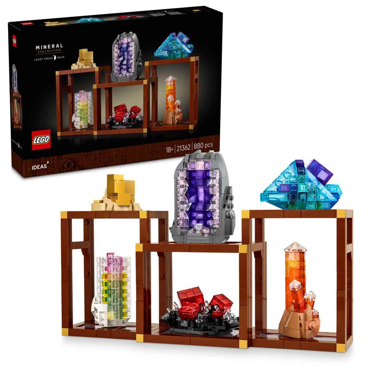 LEGO Ideas Mineral Koleksiyonu 21362 - Taş Koleksiyoncusu