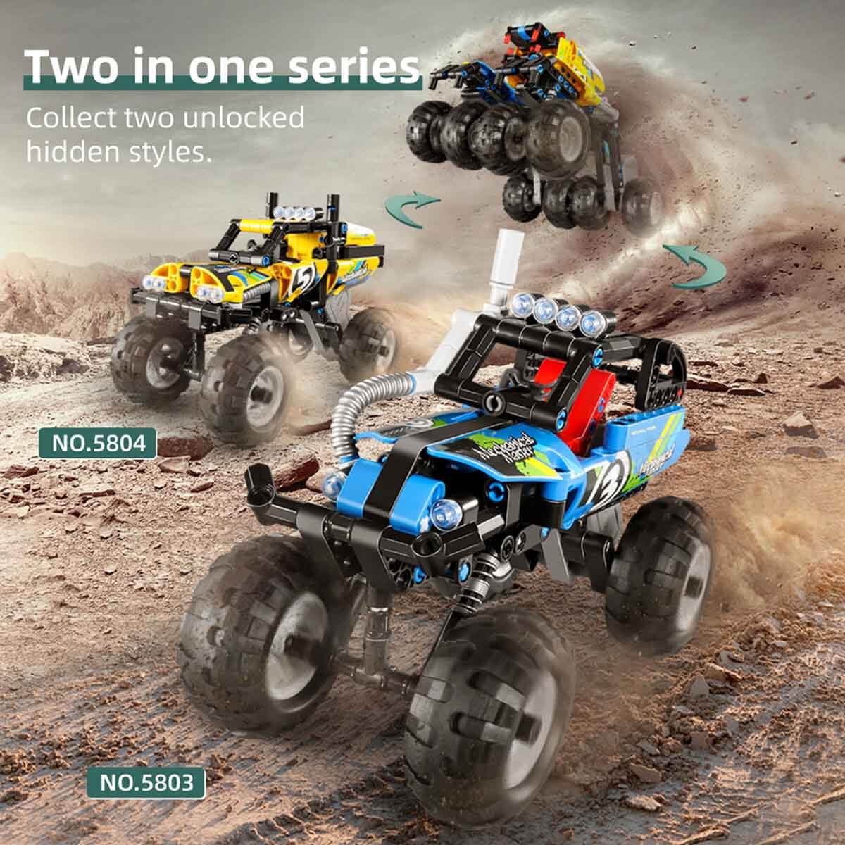 iM. Master Çek Bırak Mavi Arazi Aracı 193 Parça | Toyzz Shop
