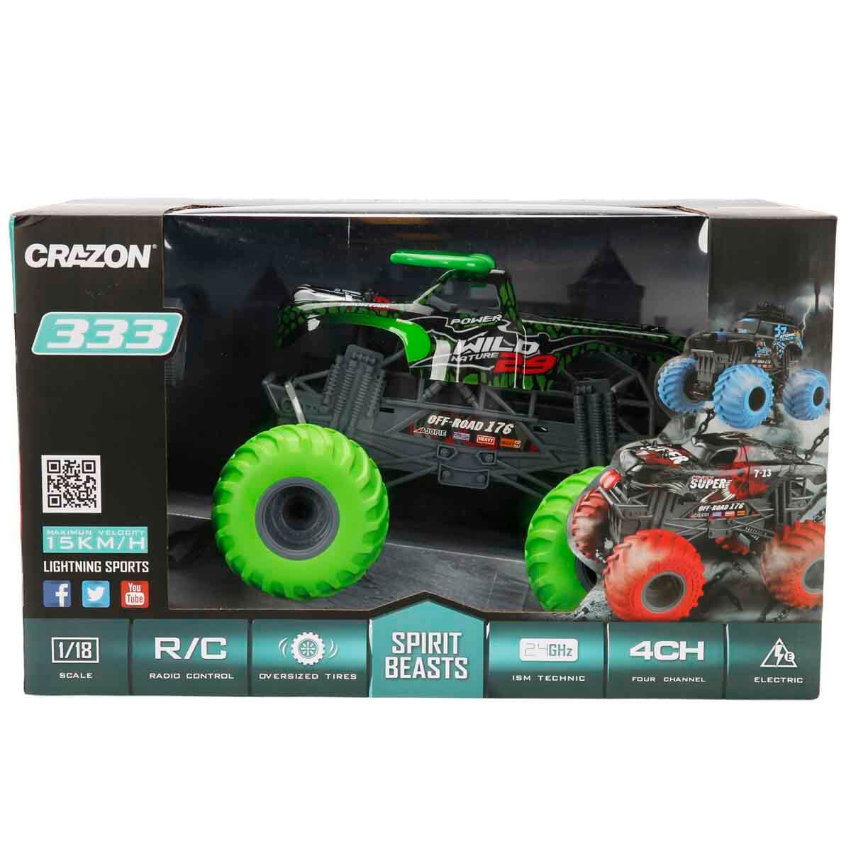 1:18 Spirit Beasts USB Şarjlı Uzaktan Kumandalı Off Road Araba