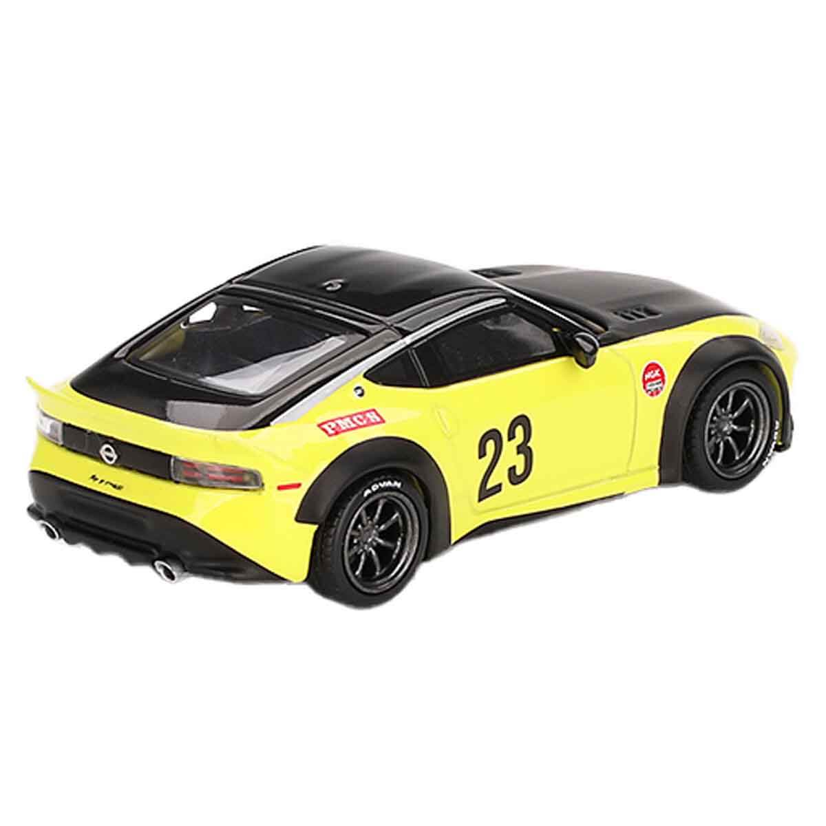 1:64 Mini Gt Nissan Z LB NATION WORKS Ikazuchi Yellow Diecast Model ...