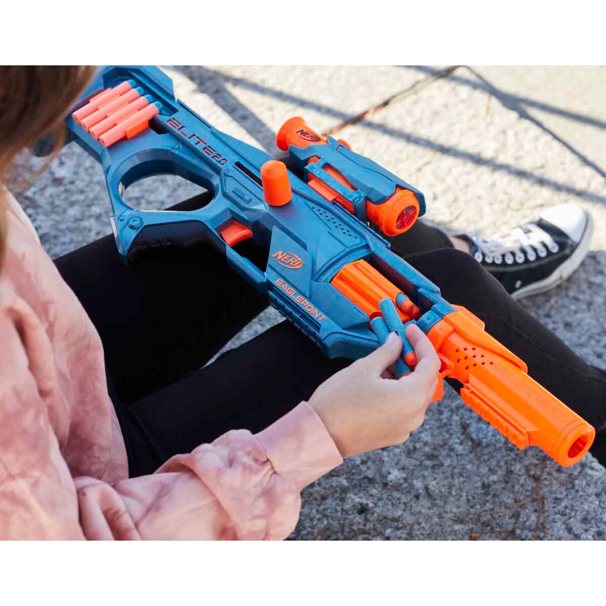 Nerf Elite 2.0 Eaglepoint RD8 16 Mermili Sünger Dart Atan Silah 68