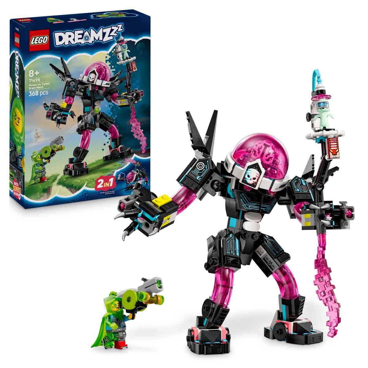 LEGO DREAMZzz Mateo, Siber Beyin Robotuna Karşı 71495 - 8 Yaş ve