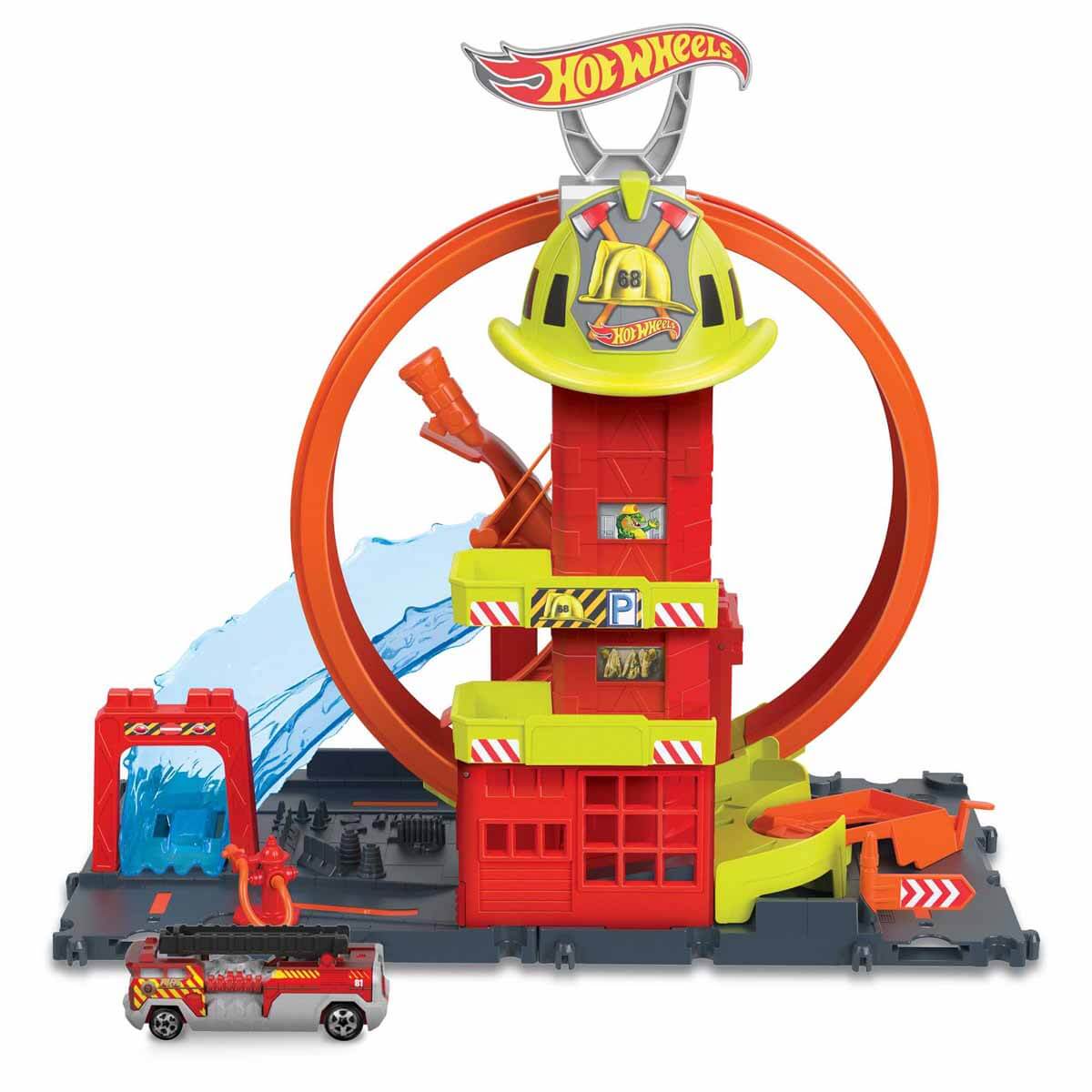 Hot Wheels Çember Pistli İftaiye İstasyonu HKX41 | Toyzz Shop
