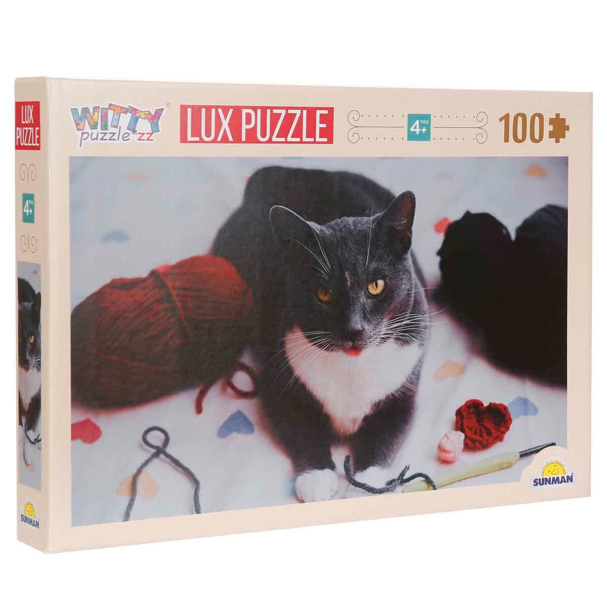 undefined - ab805_100_Parca_Puzzle_Sevimli_Gri_Kedi.jpg